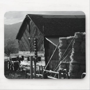 Hay Barn Mouse Pad