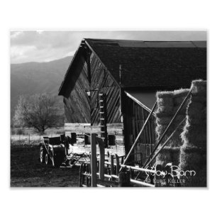 Hay Barn Photo Print