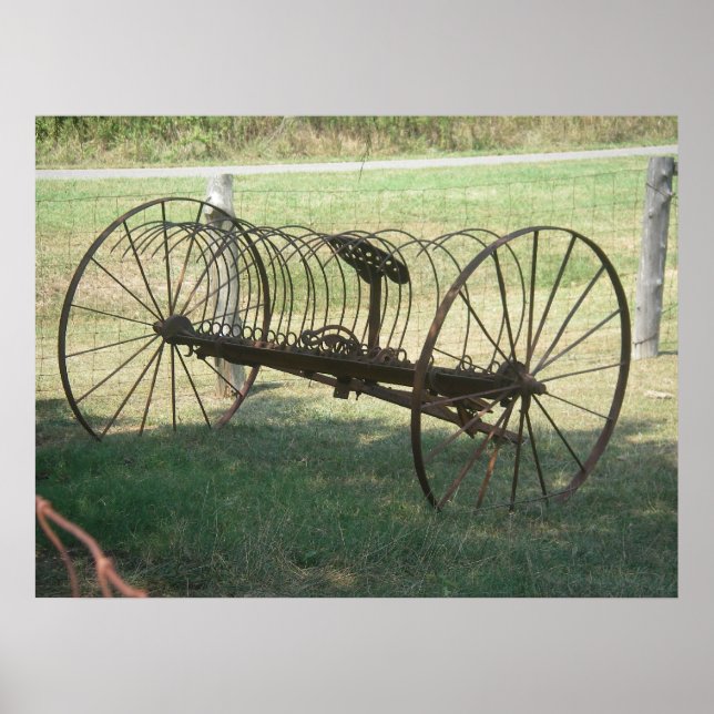 Hay Rake Poster (Front)