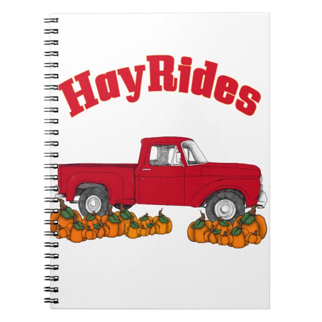 hay rides notebook (Front)