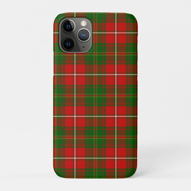 Hay tartan red green plaid Case-Mate iPhone case (Back)