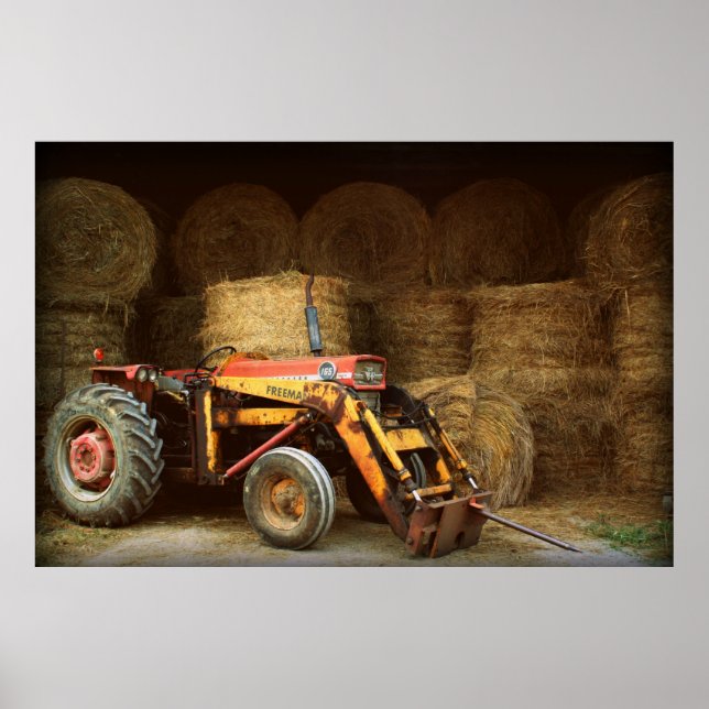 hay tractor poster (Front)