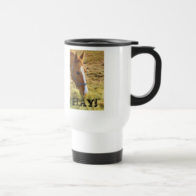 Hay! Travel Mug (Right)