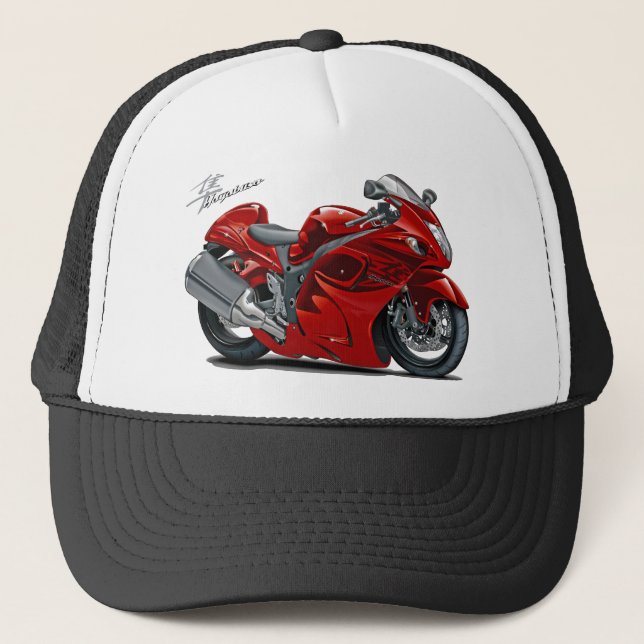 Hayabusa Red Bike Trucker Hat (Front)