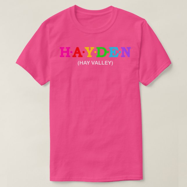 Hayden Hay valley T-Shirt (Design Front)
