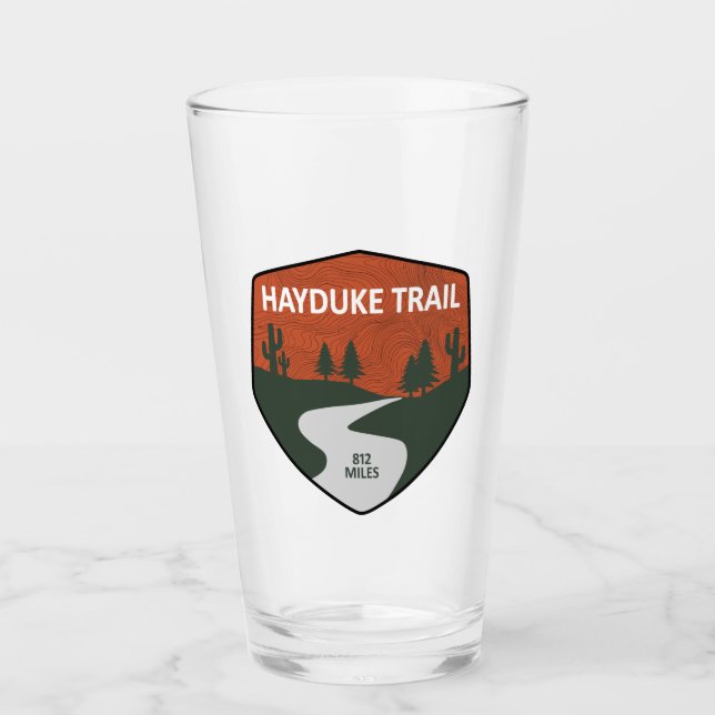 Hayduke Trail Glass (Front)