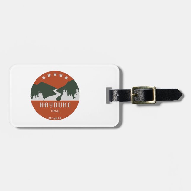 Hayduke Trail Luggage Tag (Front Horizontal)
