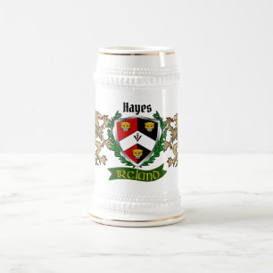 Hayes Irish Shield Beer Stein