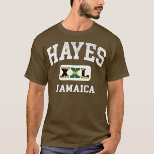 Hayes Jamaica XXL Athletic design 1 T-Shirt