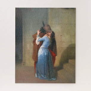 Hayez, The Kiss - Middle Ages Romanticism painting Jigsaw Puzzle