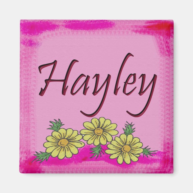 hayley Daisy Magnet (Front)