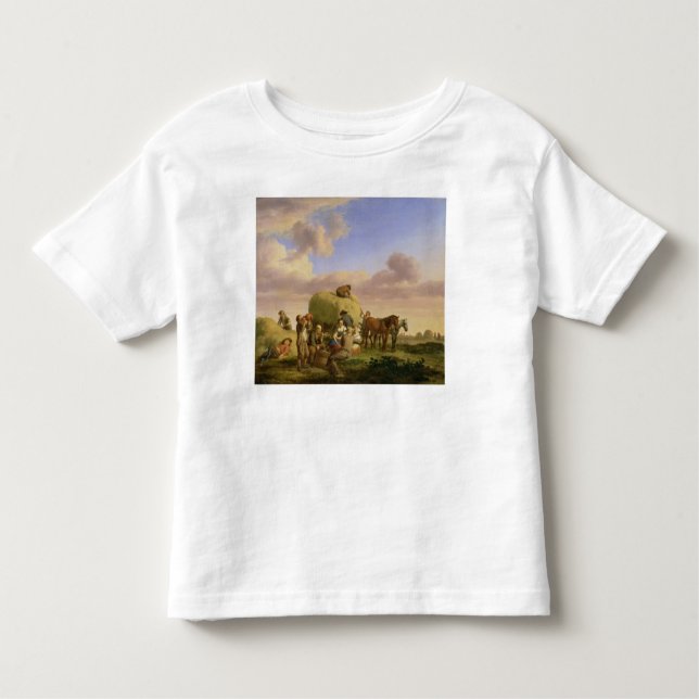 Haymakers resting in a field toddler T-Shirt (Front)