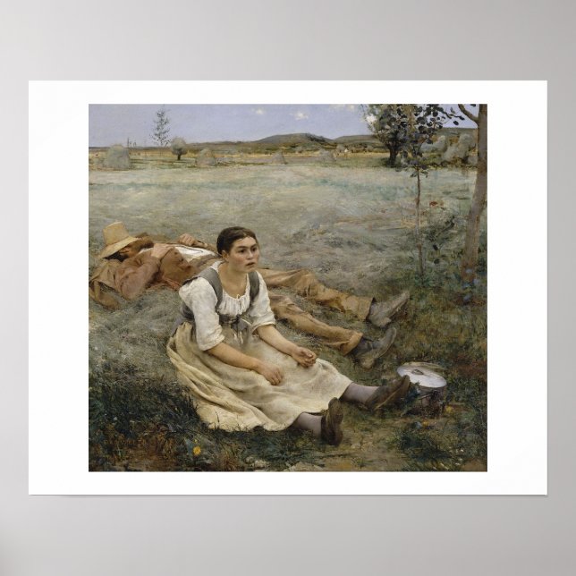 Haymaking — Jules Bastien-Lepage (1877) Poster (Front)