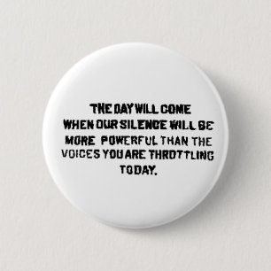 Haymarket "Voices" Pin