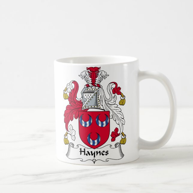 Haynes Family Crest Coffee Mug (Right)