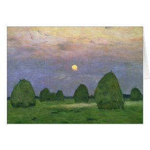 Hayricks at Dusk, 1899