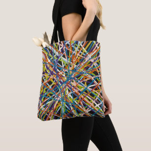 Haystack in Black Tote Bag