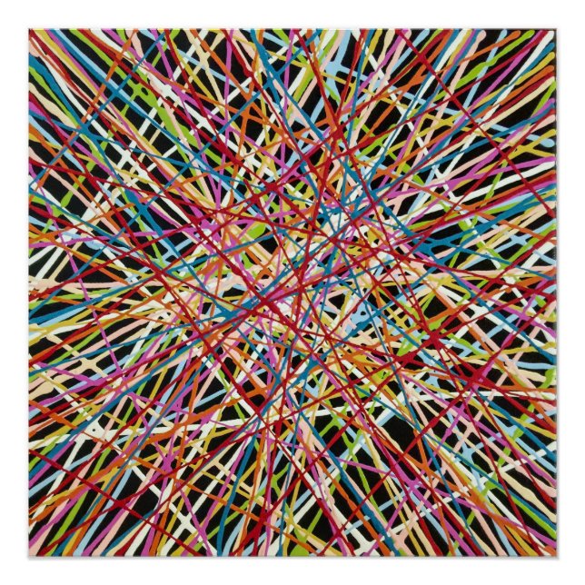 Haystack in Red Perfect Poster (Front)
