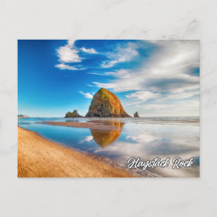 Haystack Rock, Coast Of Oregon, United States Postcard
