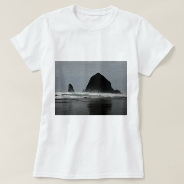 Haystack Rock T-Shirt (Design Front)