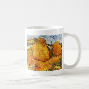 Haystacks in Provence by Van Gogh. Coffee Mug