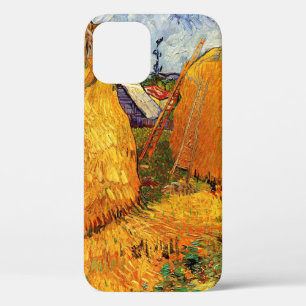 Haystacks in Provence by Vincent van Gogh iPhone 12 Case