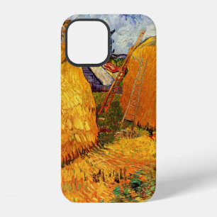 Haystacks in Provence by Vincent van Gogh iPhone 12 Case