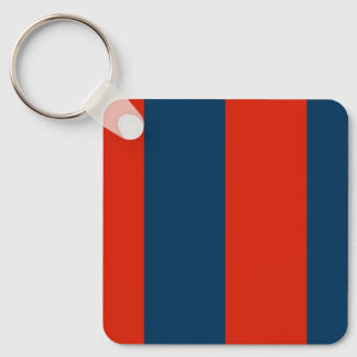 HAYTI INDIGENOUS ARMY FLAG  KEYCHAIN