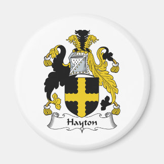 Hayton Family Crest Magnet
