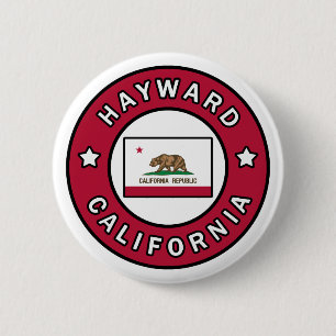 Hayward California 6 Cm Round Badge