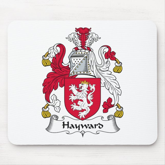 Hayward Family Crest Mouse Pad (Front)