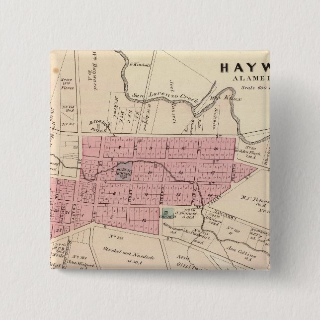 Haywards, Crist tannery 15 Cm Square Badge (Front)