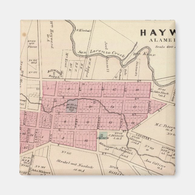 Haywards, Crist tannery Magnet (Front)