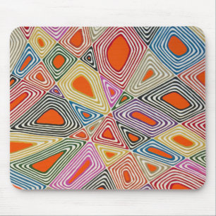 Haywire in Orange Mousepad