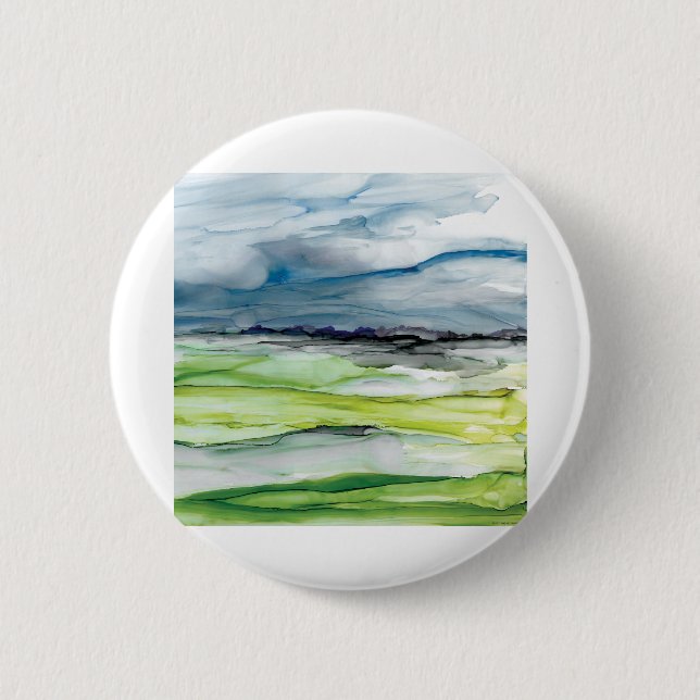 HAZ01 Washed Vistas 1.tif 6 Cm Round Badge (Front)