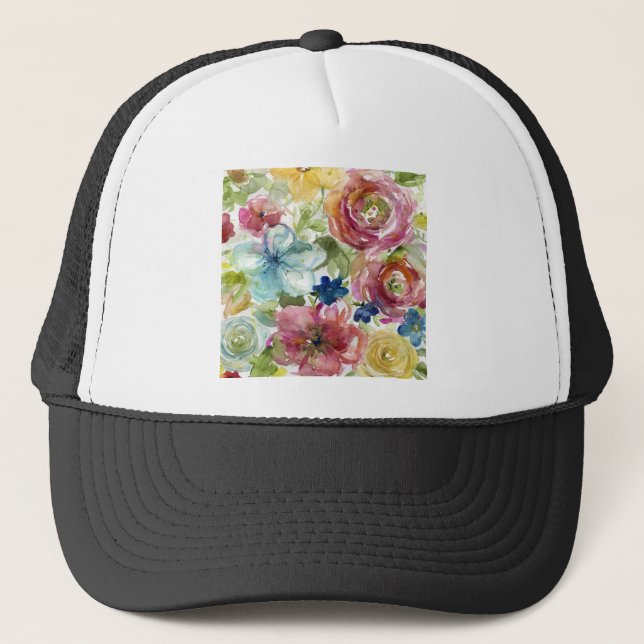 HAZ05 Assorted Bouquet.tif Trucker Hat (Front)