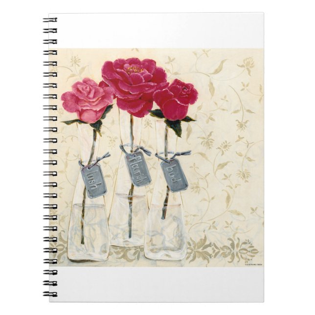 HAZ35 Inspired Pink.tif Notebook (Front)