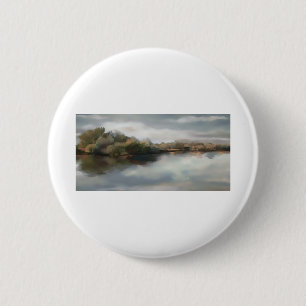 HAZ93 River Fields.tif 6 Cm Round Badge