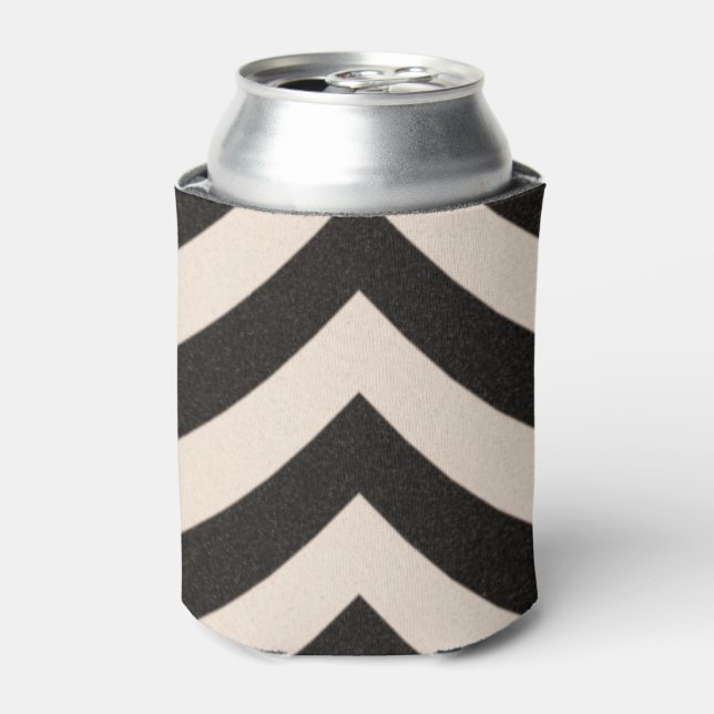 Hazard Stripes Can Cooler (Can Front)