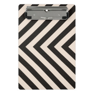 Hazard Stripes Mini Clipboard