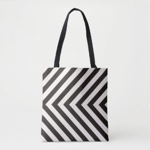 Hazard Stripes Tote Bag