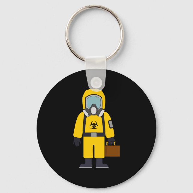 Hazard Suit with Suitcase Key Ring (Front)