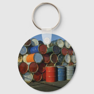 Hazardous waste barrels key ring