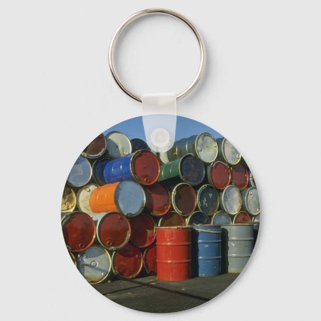 Hazardous waste barrels key ring (Front)