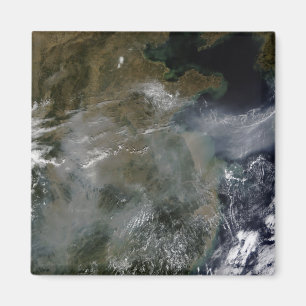 Haze across the North China Plain Magnet