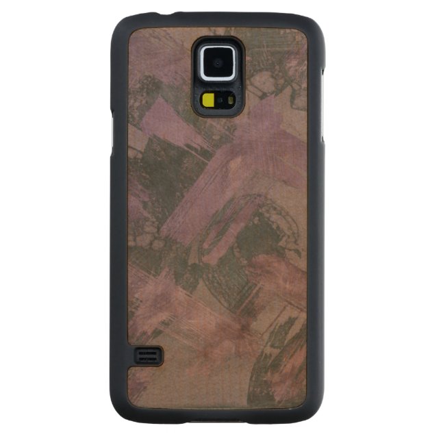 Haze I Carved Maple Galaxy S5 Case (Back)