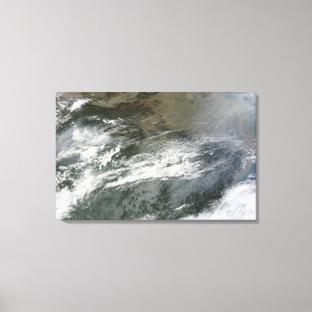 Haze over China Canvas Print (Front)