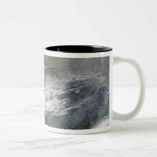 Haze over China Two-Tone Coffee Mug
