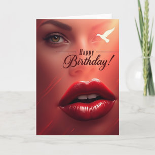 Hazel Eye Birthday Card