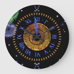 Hazel Midnight Clock